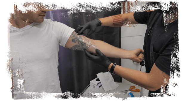 Artowork tattoo tatuoinnin suojaaminen