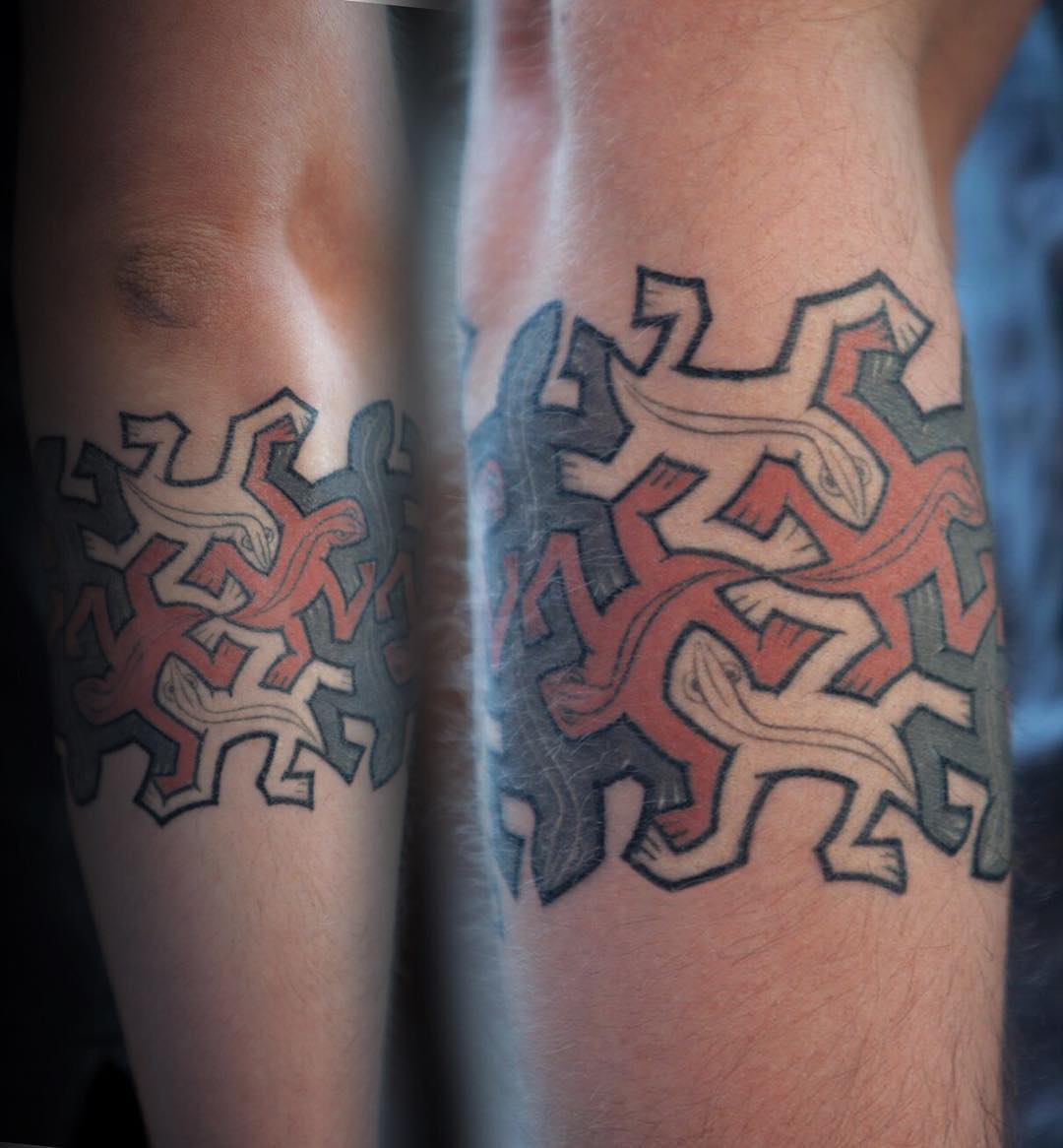 Aboriginal Dreamtime tattoo